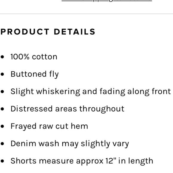 NWT AGOLDE Parker Vintage Cut Off Shorts Size 30 - Picture 6 of 17